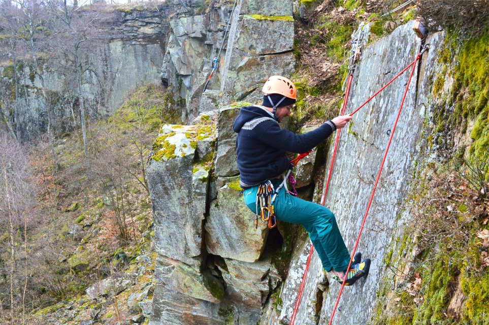 Escalade en Creuse